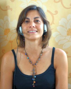 Valérie, during an online French course